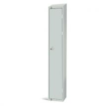 Grey/grey 1 door antibac locker1950x300x300mm cylinder/slope