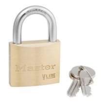 21mm Shackle Keyed Alike Brass Padlock by Master