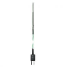 Penetration probe thermocouple flat cord