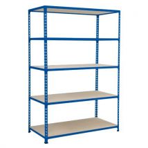 Rapid 2 2440hx1525wx455mmd blue 6 chipboard shelves