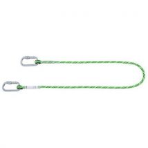Single-leg restraint lanyard rope 1 m with 2 cs20 carabiners