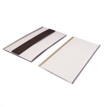 Extra-large magnetic label holder 125 mm x 200 mm