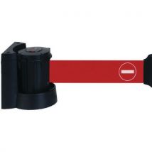 Wall-mounted belt with no entry design