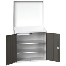 Bott - Dark grey lectern plain backpanel 2000x1050x550mm