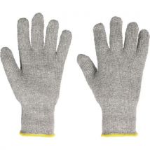 Terry mix terry seamless knitted glove - size 9