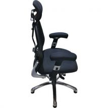 Cosmic ergonomic 24 hour high mesh back chair with glides