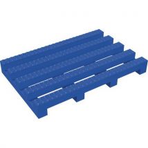 Blue PVC Industrial Matting. Roll LxW 10mx910mm by Plastex