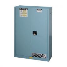 Corrosive products cabinet with automatic closure 170 liters