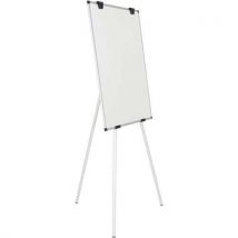 Tripod flipchart/ easel + pad clamps - hxwxd 186x140x72.5cm