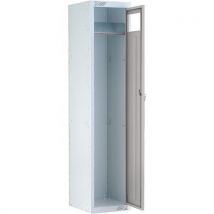 1 door grey garment disposal locker hxwxd 1778x381x457mm