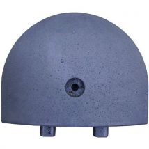 Easyfast semi-circular speed bump module 250x300x75 mm