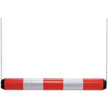 Red/white plastic height restriction bar 950x100mm