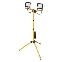 Emos LED reflektor HOBBY SLIM se stojanem, neutrální bílá, 2 x 20,5 W, Manutan