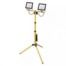 Emos LED reflektor HOBBY SLIM se stojanem, neutrální bílá, 2 x 30 W, Manutan