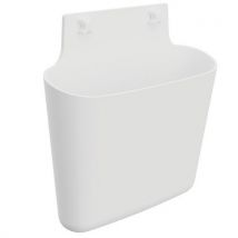 Závěsný držák na prospekty Paperflow XL, 1 přihrádka, bílý, Manutan