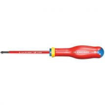 Facom Elektrikářský šroubovák Protwist, Pozidriv , křížový, 3 x 75 mm, Manutan
