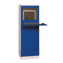 Malow Dílenská skříň pro PC, 160 x 55 x 55 cm Manutan