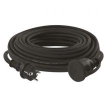 Emos Venkovní prodlužovací kabel, 20 m, 1 zásuvka, guma - neopren, 1,5 mm2 Manutan