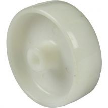 Polypropylenové pojezdové kolo, průměr 100 mm, kluzné ložisko Manutan