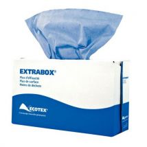 Utěrky z netkané textilie MP Hygiene Ecobox, modré, Manutan