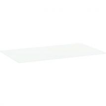 Univerzální deska ke kancelářským stolům, 140 x 80 x 2,5 cm, ABS 2 mm, bílá Manutan