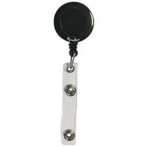 Klip pro jmenovku Manutan Expert s navíjecím lankem