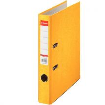 Pákový pořadač Esselte Color, 20 ks, šířka 50 mm, žlutý, Manutan