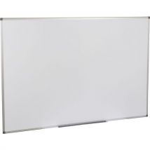 Bílá magnetická tabule Basic, 180 x 120 cm, Manutan