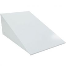 Manutan Expert Šikmý nástavec na šatní skříň, 41,5 cm, šedý