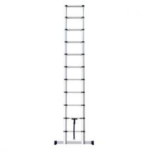 Teleskopický hliníkový žebřík X - Scopic Artub, 11 příček, Manutan