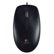 Optická myš Logitech B100, černá, Manutan