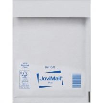 Jovipack Zásilkové obálky z bublinkové fólie JoviPack, 210 x 150 mm, 100 ks, Manutan