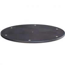 Náhradní patro k otočným skříním na pořadače, černé, průměr 81 cm, Manutan