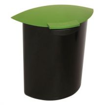 Vepabins Box 6 l s víkem pro 18l odpadkový koš černozelený, Manutan