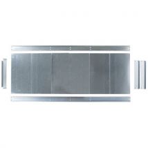 Manutan Expert Přídavné ocelové panely, 183 x 45,5 cm, 440 kg, pozink,