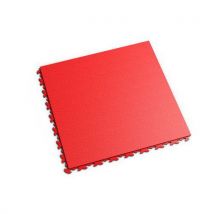 Zátěžová podlaha Fortelock Invisible, dezén hadí kůže, dlaždice, červená Manutan