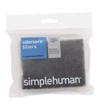 Sada 2 pachových filtrů Simplehuman, Manutan