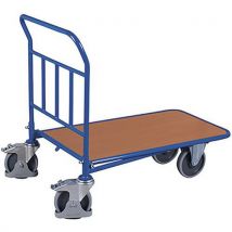 Variofit Plošinový vozík C + C, do 400 kg, 99 x 64 x 96,5 cm, modrý, Manutan