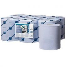 Papírové ručníky v roli Tork Reflex Plus 2vrstvy, modré, 6ks, Manutan