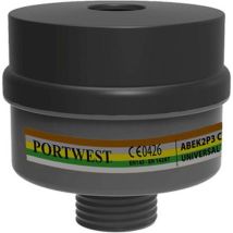 Portwest Kombinovaný filtr ABEK2P3 Universal Tread, černá Manutan