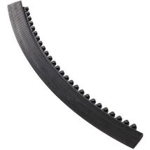 Notrax Nájezdová hrana s očky Skywalker HD o-Curve, černá, 37 x 5 x 1,3 cm Manutan