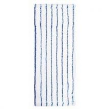 Úklidový mop s chlopněmi 40 x 13 cm mikrovlákno, modro-bílý Manutan