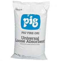 Nehořlavý přírodní sypký sorbent Pig, univerzální, sorpční kapacita 15 l, 6 kg, Manutan