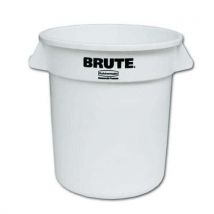 Rubbermaid Plastový kulatý kontejner BRUTE, 38 l, Manutan