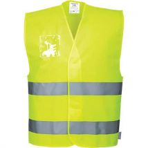 Portwest Reflexní vesta Label Hi-Vis, žlutá, vel. L- XL, Manutan