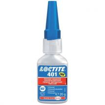 Vteřinové lepidlo Loctite Prism 401, 20 g, Manutan