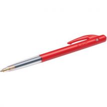 Kuličkové pero BIC M10, 50 ks, červené Manutan