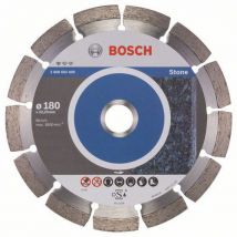 Bosch - Diamantový řezný kotouč Standard for Stone 180 x 22,23 x 2 x 10 mm, Manutan