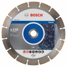 Bosch - Diamantový řezný kotouč Standard for Stone 230 x 22,23 x 2,3 x 10 mm, 10ks Manutan