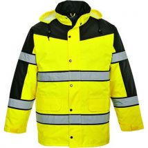 Portwest Reflexní nepromokavá bunda Classic Hi-Vis, žlutá, vel. M, Manutan